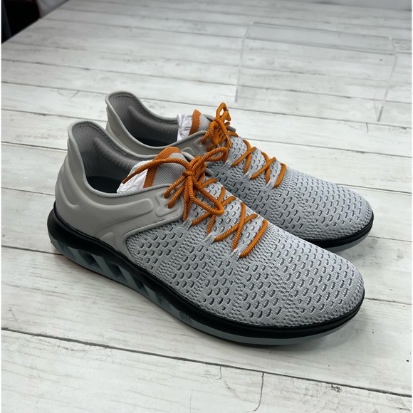 Johnston & Murphy Other - Johnson & Murphy Men’s Size 10.5 Activate ‘Knit U-Throat’ Shoes in Light Gray